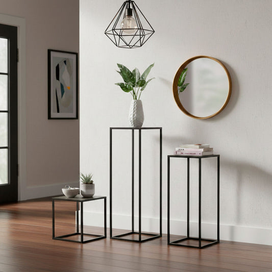 Set aus 3 kleinen Tischen Max Home 30 × 90 × 30 cm